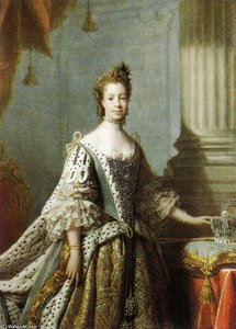 Charlotte Sophia Of Mecklenburg-strelitz — Allen Ramsay