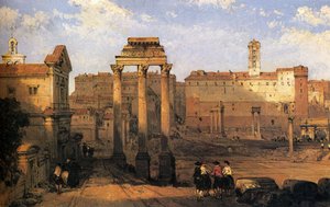 The Forum, Rome — David Roberts