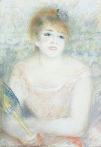 Mlle. Jeanne Samary — Pierre-auguste Renoir