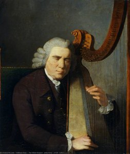 The Blind Harpist, John Parry (1710 –1782)