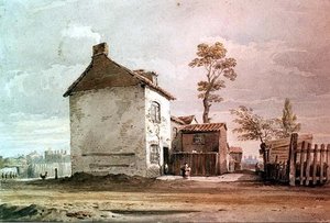 Pests' Houses, Tothill Fields — John Varley I (the Older)
