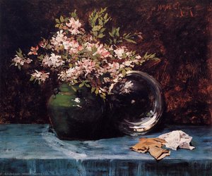 Azaleas — William Merritt Chase