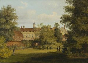 Trinity Hall from the Fellows' Garden