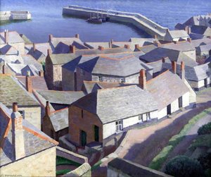 Early Morning, Newlyn — Dod Procter
