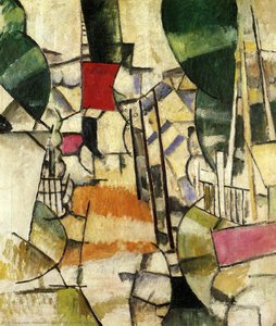 The Level Crossing — Fernand Léger, Cubism
