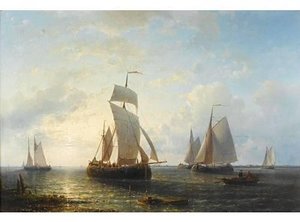 Shipping At Sunset — Abraham Hulk Senior