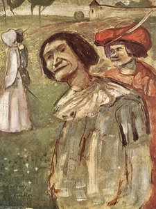 The Madman And The Soldier — Gulacsy Lajos Kalman