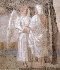 Título Traducido: 1. Muerte De Adán (detalle) — Piero Della Francesca, Early Renaissance