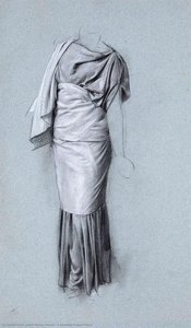 A Standing Draped Figure