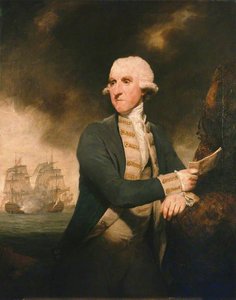 Admiral Lord Hood — Sir Joshua Reynolds