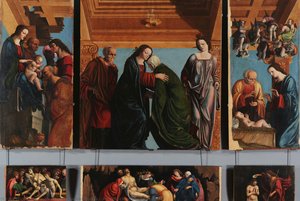 Polyptych Of The Visitation — Pedro Fernández