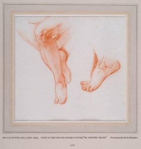 Study Of Two Pairs Of Feet For The Fortune Teller — Sir Edward John Poynter