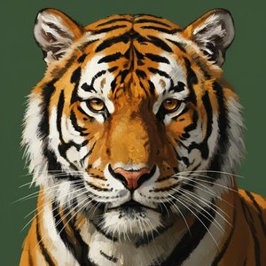 Monolithic Amber Gaze: A Singular Masterpiece Of Intense Serenity And Primal Symmetry — Christian Noiret