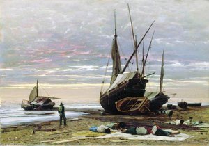 Evening On The Seashore — Vladimir Orlovsky