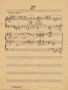 Piano Piece, Op. 19/6 — Arnold Šonberg, Expressionist Modernism