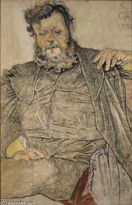 Portrait Of Jan Stanislawski — Stanislaw Wyspianski