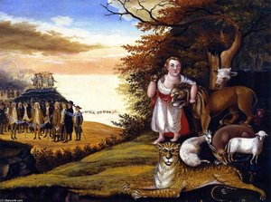 Peaceable Kingdom (13) — Edward Hicks