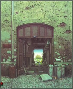 Paradise — Jacek Yerka