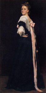 Das Porträt von Miss E. (auch bekannt als Lydia Field Ammet)