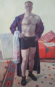 Self-portrait — Aleksandr Deyneka