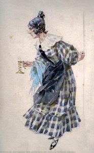 Mimi's Costume For Act I Of La Boheme For The Premiere Performance