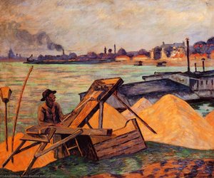 Sifting Sand — Ferdinand Guillaumin