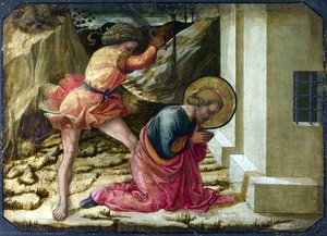 Beheading Of Saint James The Great - Predella Panel — Filippo Di Tommaso Lippi