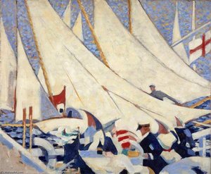 The Regatta — Stanley Cursiter