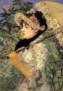Jeanne: Primavera — Édouard Manet, Impresionismo