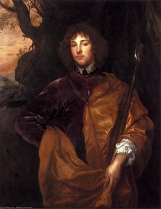 Portrait Of Philip, Lord Wharton — Sir Anthony Van Dyck, Baroque Style