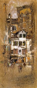 Under The Frari — James Abbott Mcneill Whistler, Aesthetic Impressionism