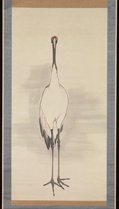 鶴図 Cranes — Nagasawa Rosetsu