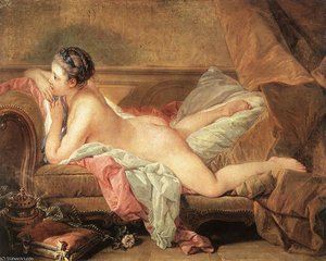 Resting Girl — François Boucher