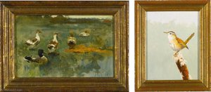 Ducks By A Pond — John Robertson Reid