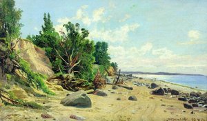Beach — Ivan Ivanovich Shishkin