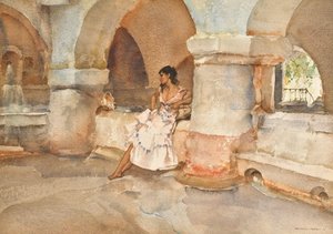 Sicilian Rendezvous — Sir William Russell Flint
