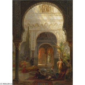 The Patio Della Reina, The Alcazar, Sevilla