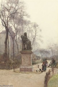 The Carlyle Statue, Chelsea — Rose Maynard Barton
