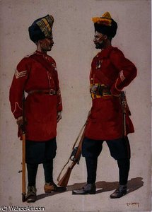 Soldiers of the 5th Light Infantry