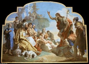 John The Baptist Preaching