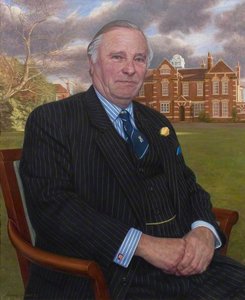 Anthony Peel in front of the Police Headquarters at Springfield
