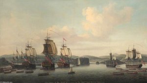 The Capture Of Saint Lucia — Dominic Serres
