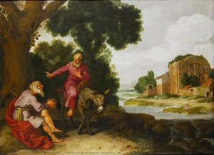 The Prophet Of Bethel Meets The Man Of God From Judah, Lambert Jacobsz, 1629 — Lambert Jacobszoon