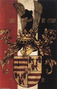 Porträtdiptychon Von Philippe De Croy (reverse Seite) — Rogier Van Der Weyden