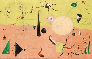 Joan Miró- Catalan Landscape (The Hunter)