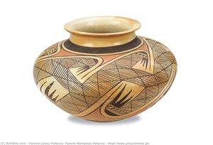 Hopi-tewa Polychrome Jar — Fannie Lesou Polacca, Fannie Nampeyo Polacca