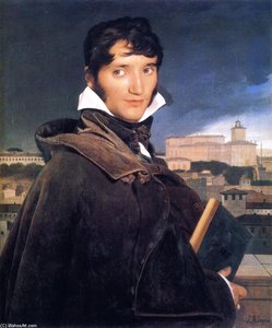 The Painter Francois-marius Granet — Jean-auguste-dominique Ingres, Neoclassicism