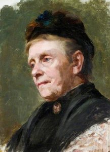 Study Of An Old Woman (bushey Model) — Kate Ethel Cowderoy