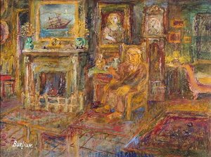 Walkowitz At Home — David Davidovich Burliuk
