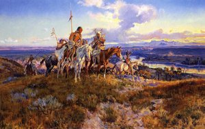 Wagons — Charles Marion Russell